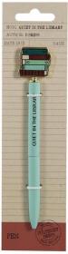 Opakowanie Pulteney Press Długopis 2D Cisza w bibliotece
