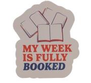 Opakowanie Pulteney Press Naklejka My Week Is Fully Booked