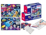 Opakowanie Puzle do kolorowania MIX