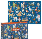 Puzzle 100 Doggy Days. Wydawca: Dodo. Dadada.pl Opakowanie Puzzle 100 Doggy Days