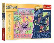 Opakowanie Puzzle 100 Glitter Lilo&Stitch Hawajski Blask