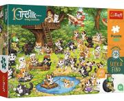Opakowanie Puzzle 100 Koci świat TREFL
