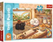 Opakowanie Puzzle 100 Kociaki łobuziaki TREFL