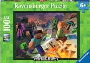 Opakowanie Puzzle 100 Minecraft