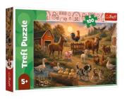 Opakowanie Puzzle 100 Przyjaciele ze wsi TREFL