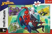 Puzzle 100 Spiderman Pajęczna. Wydawca: Trefl. Dadada.pl Opakowanie Puzzle 100 Spiderman Pajęczna