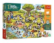 Opakowanie Puzzle 100 Trefliki - Świat krówek TREFL