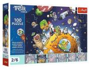 Opakowanie Puzzle 100 Trefliki w kosmosie
