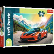 Opakowanie Puzzle 100 Wyścig z czasem TREFL