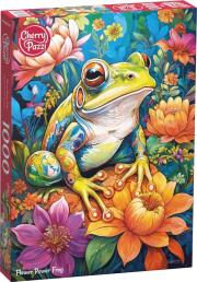 Opakowanie Puzzle 1000 CherryPazzi Flower Power Frog 31100