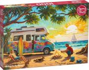 Opakowanie Puzzle 1000 CherryPazzi Waiting for the Waves 31346