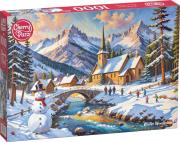 Opakowanie Puzzle 1000 CherryPazzi Winter Wonderland 31278