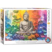 Opakowanie Puzzle 1000 Colorful Buddha 6000-5925