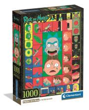 Opakowanie Puzzle 1000 Compact Rick and Morty 37512