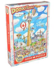 Opakowanie Puzzle 1000 Doodle Town - Kanada, Toronto