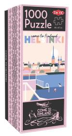 Puzzle 1000 el. Come to Helsinki  Come to Finland. Wydawca: Tactic. Dadada.pl Opakowanie Puzzle 1000 el. Come to Helsinki  Come to Finland