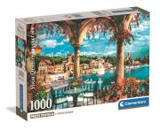 Opakowanie PUZZLE 1000 EL COMPACT  Balcony view of Lake Como