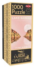 Puzzle 1000 el. Lake Saimaa Come to Finland. Wydawca: Tactic. Dadada.pl Opakowanie Puzzle 1000 el. Lake Saimaa Come to Finland