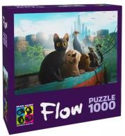 Opakowanie Puzzle 1000 Flow: Filmowi bohaterowie GRANNA