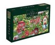 Opakowanie Puzzle 1000 Houses Strawberries