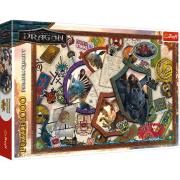 Puzzle 1000 Jak Wytresować Smoka bohaterowie 10959. Wydawca: Trefl PAP. Dadada.pl Opakowanie Puzzle 1000 Jak Wytresować Smoka bohaterowie 10959