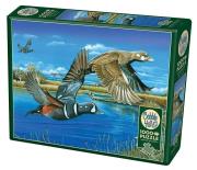 Opakowanie Puzzle 1000 Kaczki nad stawem