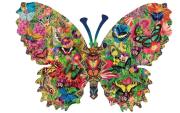 Opakowanie Puzzle 1000 Kolorowe motyle,Aimee Stewart