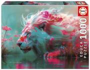 Opakowanie Puzzle 1000 Król zwierząt