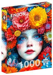 Opakowanie Puzzle 1000 Kwiatowy makijaż