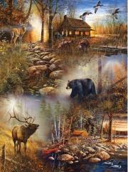 Opakowanie Puzzle 1000 Leśne zwierzęta