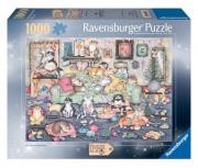 Opakowanie Puzzle 1000 Łobuziarskie koty w święta
