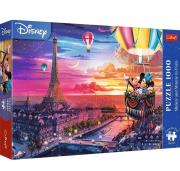 Opakowanie Puzzle 1000 Mickey i Minnie w Paryżu TREFL