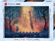 Opakowanie Puzzle 1000 Mistyczny świat, Marsz przez las