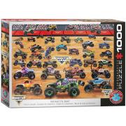 Opakowanie Puzzle 1000 Monster Jam Truck Lineup 6000-5944