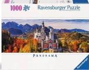 Opakowanie Puzzle 1000 panoramiczne Zamek Neuschwanstein
