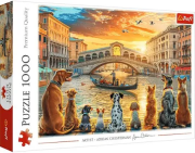 Opakowanie Puzzle 1000 Pieski w Wenecji TREFL