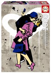 Opakowanie Puzzle 1000 Pocałunek, TV Boy