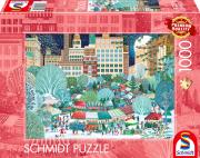 Opakowanie Puzzle 1000 PQ Jarmark Bożonarodzeniowy 114396