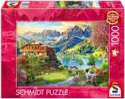 Opakowanie Puzzle 1000 PQ Relaks w Dolomitach 113693