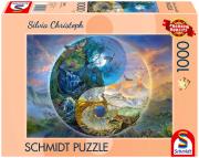 Opakowanie Puzzle 1000 PQ Silvia Christoph Wszędzie góry 113657