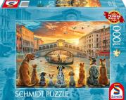 Opakowanie Puzzle 1000 Psy w Wenecji / Włochy