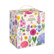 Opakowanie Puzzle 1000 Puzzlove Kwiaty ogrodowe CzuCzu