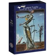 Opakowanie Puzzle 1000 Salvador dali, Płonąca żyrafa, 1937