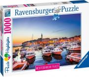 Puzzle 1000 Śródziemnomorska Chorwacja. Wydawca: Ravensburger. Dadada.pl Opakowanie Puzzle 1000 Śródziemnomorska Chorwacja
