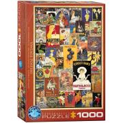 Opakowanie Puzzle 1000 Stare plakaty, Opery