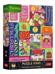 Opakowanie Puzzle 1000 Święta ze Shrekiem TREFL