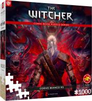 Opakowanie Puzzle 1000 The Witcher (Wiedźmin) Corvo Bianco