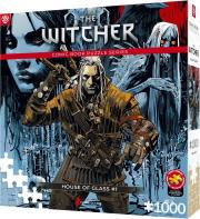 Puzzle 1000 The Witcher (Wiedźmin) House of Glass. Wydawca: GOOD LOOT. Dadada.pl Opakowanie Puzzle 1000 The Witcher (Wiedźmin) House of Glass