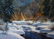Opakowanie Puzzle 1000 Wilki w zimie