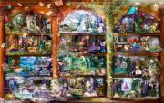 Opakowanie Puzzle 1000 Zaczarowana biblioteka wróżek
